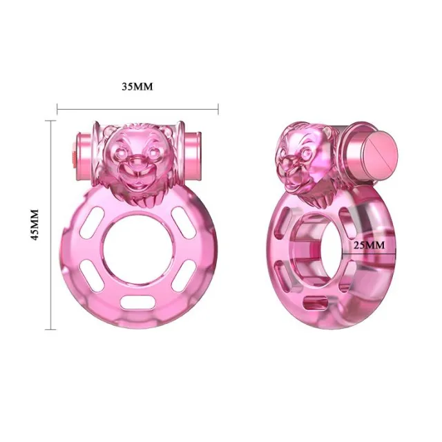 Эрекционное кольцо Baile Cockring Ring, 4.5 см (розовый)