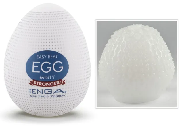Набор мастурбаторов Tenga Egg Hard Boild Pack, 6 шт (белый)