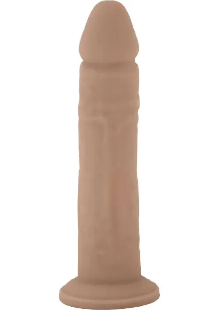 Фалоімітатор Silexd Realistic Dildo Liquid Silicone 2, 20.6 см (тілесний)