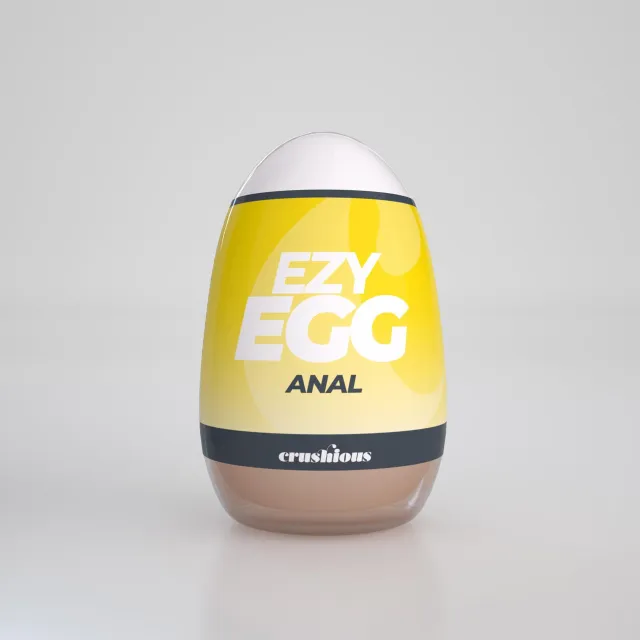 Мастурбатор Crushious Ezy Eggs Anal (телесный)