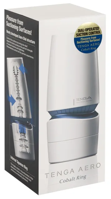 Мастурбатор Tenga Aero Cobalt Ring (прозрачный)
