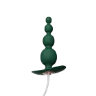 Анальна пробка Qingnan No.8 Mini Vibrating Anal Bead, 12 см (зелений)