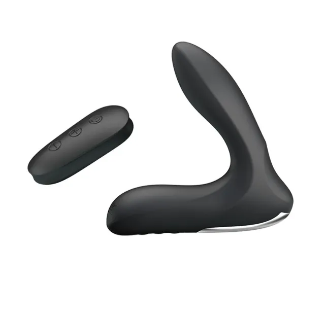 Стимулятор простаты Mr. Play Remote Control, 13.5 см (черный)