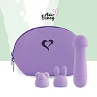 Вибратор для клитора FeelzToys Mister Bunny, 13,5 см (фиолетовый)