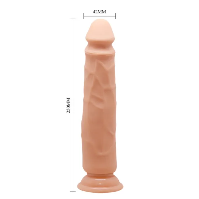 Фаллоимитатор Barbara Alcmene Dildo 9,8", 25 см (телесный)