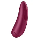 Вакуумный стимулятор клитора Satisfyer Curvy 1+ (красный)