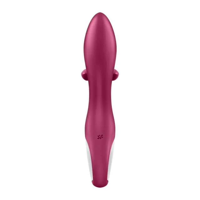 Вібратор-кролик Satisfyer Embrace Me, 20,5 см (бордовий)