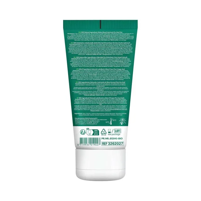 EasyGlide Bio & Natural Anal - Lubrykant na bazie wody, Bezzapachowy, 100 ml