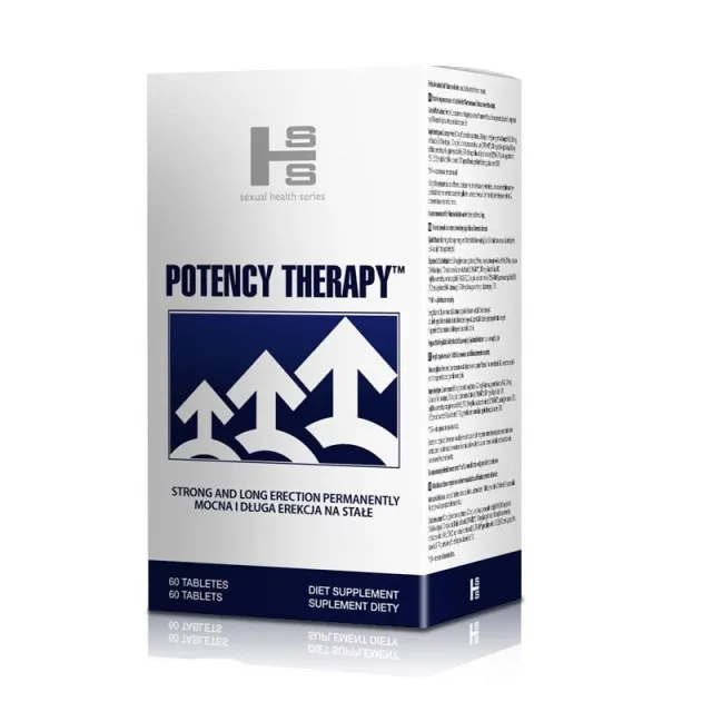 Таблетки для потенции Shs Potency Therapy, 60 шт