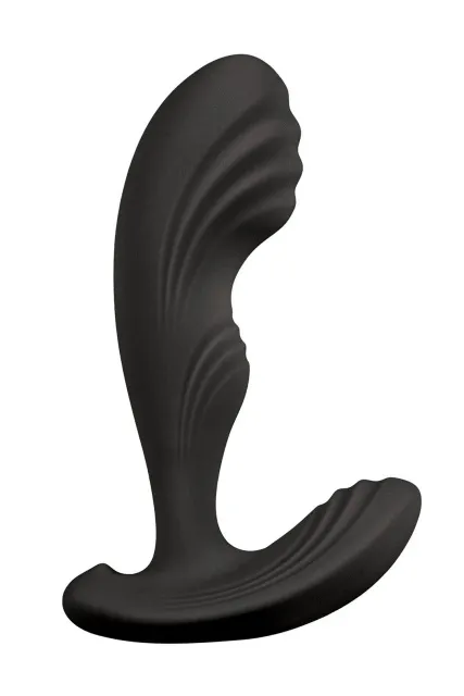 Pleasures Cozy - Stymulator prostaty, Czarny, 12 cm