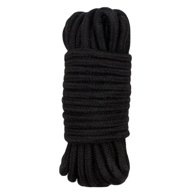 Мотузка для бондажу Latetobed Line Rope Black, 5 м (чорна)