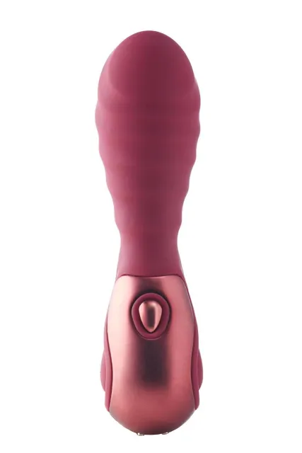Вибратор Dream Toys Dinky Jody F, 12 см (бордовый)