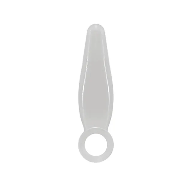 Анальна пробка Toyz4lovers Jummy Jelly Anal Finger Plug Crystal, 7.2 см (прозорий)