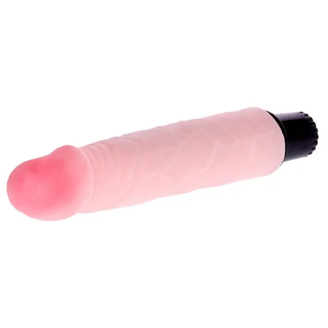 Вібратор Baile Realistic Cock Vibrator, 21,5 см (тілесний)