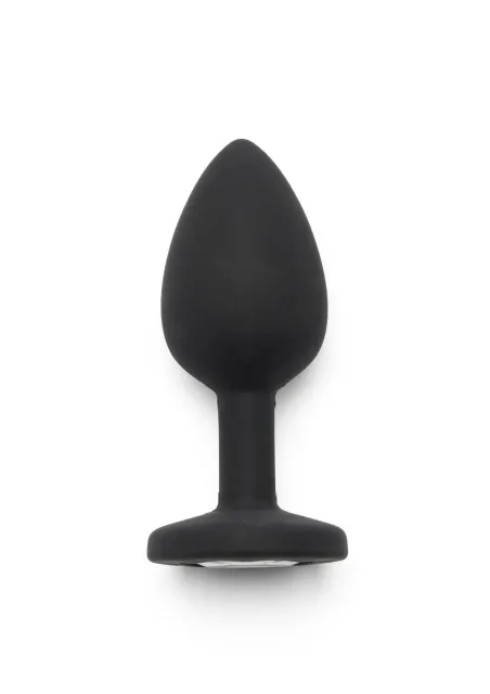 Анальная пробка ToyJoy Diamond Booty Jewel Small, 7 см (черный)