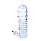 BAILE Penis Sleeve - Nakładka na penisa, Przezroczysty, 12, 8 cm