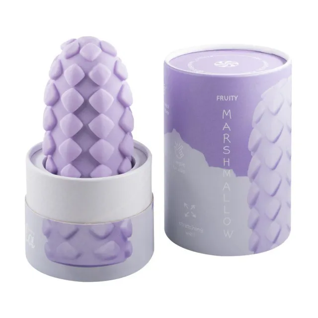 Мастурбатор Lola Games Marshmallow Maxi Fruity, 14.1 см (фиолетовый)