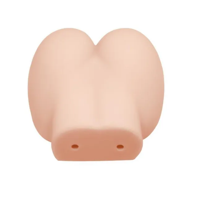 Мастурбатор с вибрацией Crazy Bull Vagina And Anal Busty Butt (телесный)