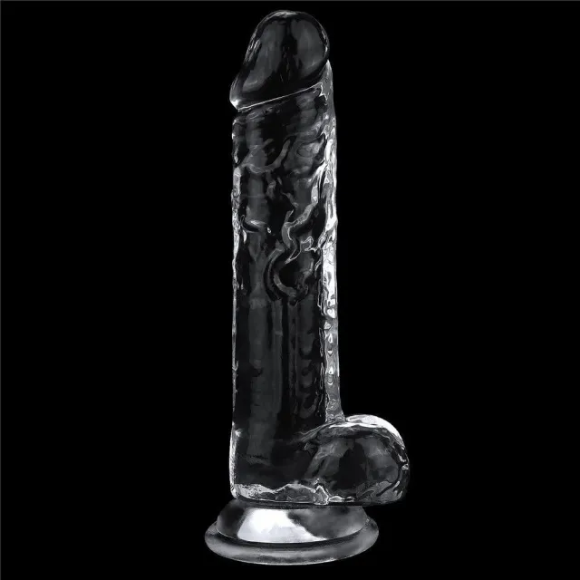 Lovetoy Flawless Clear Dildo 7.5 - Dildo, Przezroczysty, 19 cm