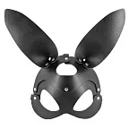 Fetish Tentation Adjustable Bunny Mask - Maska, Czarny