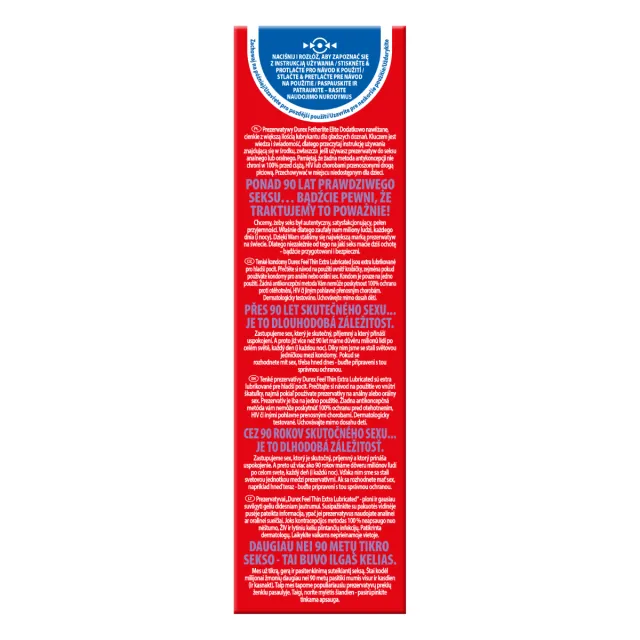 Презервативы Durex Feel Thin Fetherlite Elite, 12 шт