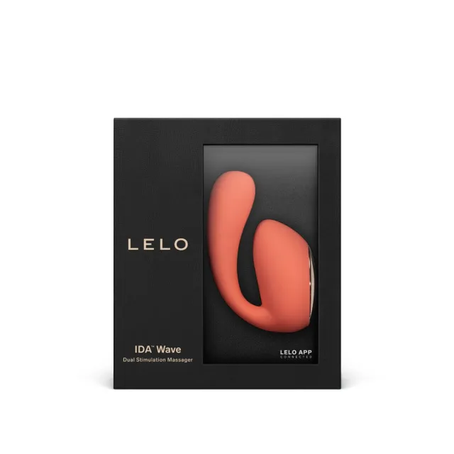 Вибратор Lelo Ida Wave, 9,3 см (кораловый)