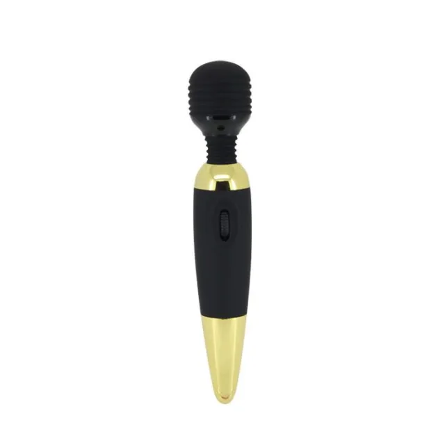 Вібромасажер Pretty Love Power Wand, 25 см (чорний)
