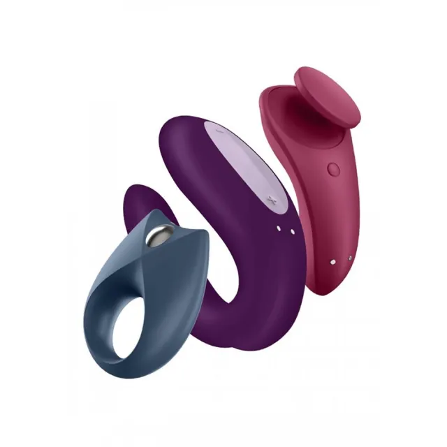 Набор секс-игрушек Satisfyer Partner Box 3, 3 шт (мульти)