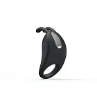 Pretty Love Rabbit Vibrator - Pierścień erekcyjny, Czarny, 7, 5 cm