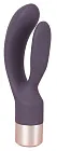 Вібратор-кролик Elegant Series Double Vibe, 16 см (фіолетовий)