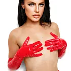 Довгі рукавички Kinky Diva Tight Fitting, S/M (червоний)