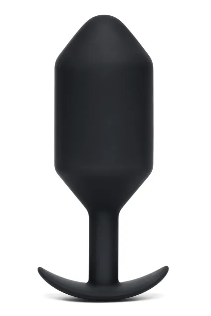 B-Vibe Snug Plug 7 - Korek analny, Czarny, 18.4 cm