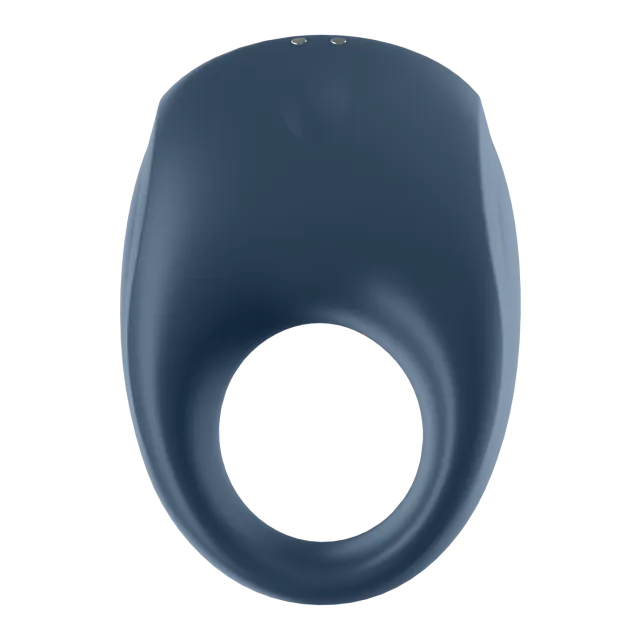 Эрекционное кольцо Satisfyer Strong One Ring Vibrator, 7,4 см (синий)