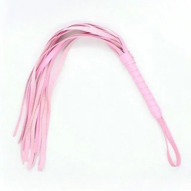 Флогер Toyz4lovers Frusta a frange Squash Whip, 45 см (розовый)