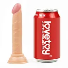 Lovetoy Enduro Blaster Realistic Dong - Dildo, W kolorze cielistym, 14 cm