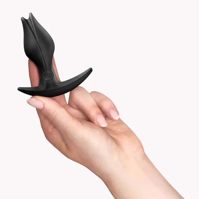 Анальная пробка Fun Factory Bootie Fem, 8.5 см (черный)