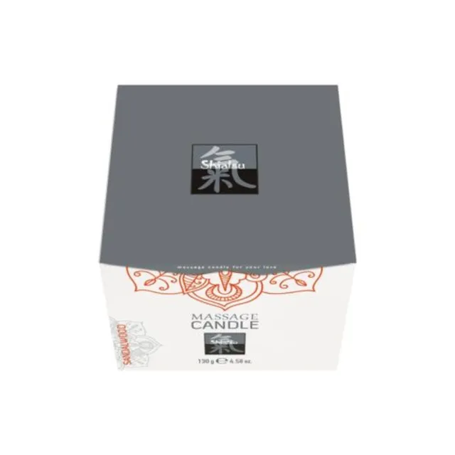 Массажная свеча Hot Shiatsu Massage Candle Sandalwood, 130 г