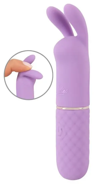 Вибратор Cuties Rabbit Vibe 5.Ge, 10.8 см (фиолетовый)