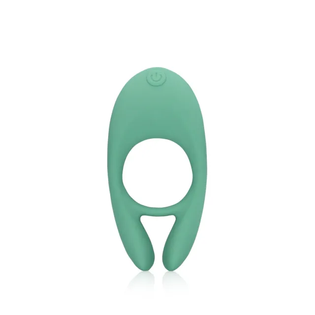 Эрекционное кольцо Loveline Pointed Cock Ring, 10.7 см (зеленый)