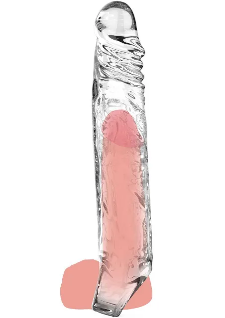 Насадка на пенис ToyJoy Get Real Extension Sleeve XL, 22.5 см (прозрачный)