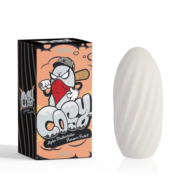 Chisa Alpha Masturbator Pleasure Pocket - Masturbator, Biały, 10.6 cm