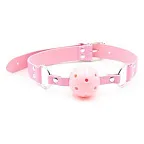 Fetish Fever Ball Gag - Knebel z kulką, Różowy