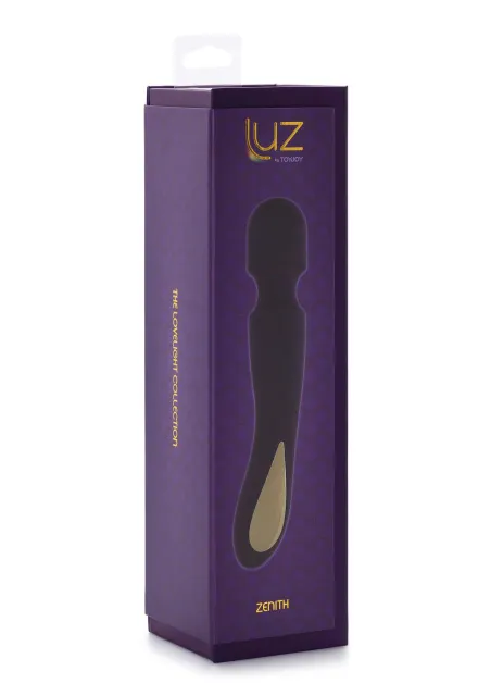 Вибромассажер ToyJoy Zenith, 23 см (черный)