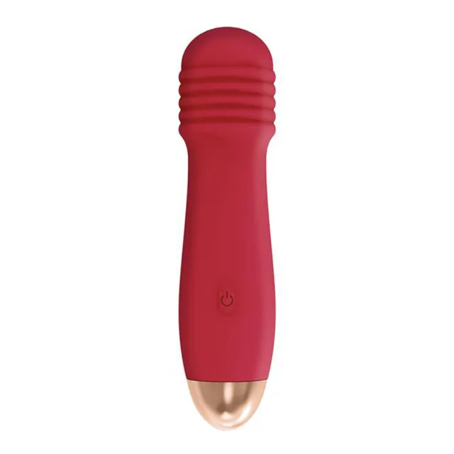 Вибратор мини типа wand Festival Nesta Red, 12 см (красный)