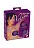 Вагинальные шарики Velvet Balls Triple, 19 см (фиолетовый)