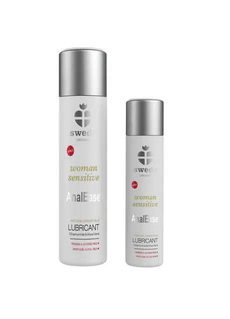 Swede Woman Sensitive AnalEase - Lubrykant analny, Bezzapachowy, 60 ml