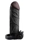 Насадка на пенис Pipedream Vibrating Real Feel 2 Extension, 16,5 см (чёрный)