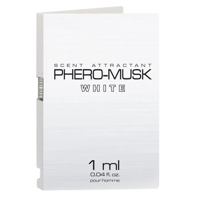 Aurora Phero-Musk White - Perfumy męskie z feromonami, 1 ml