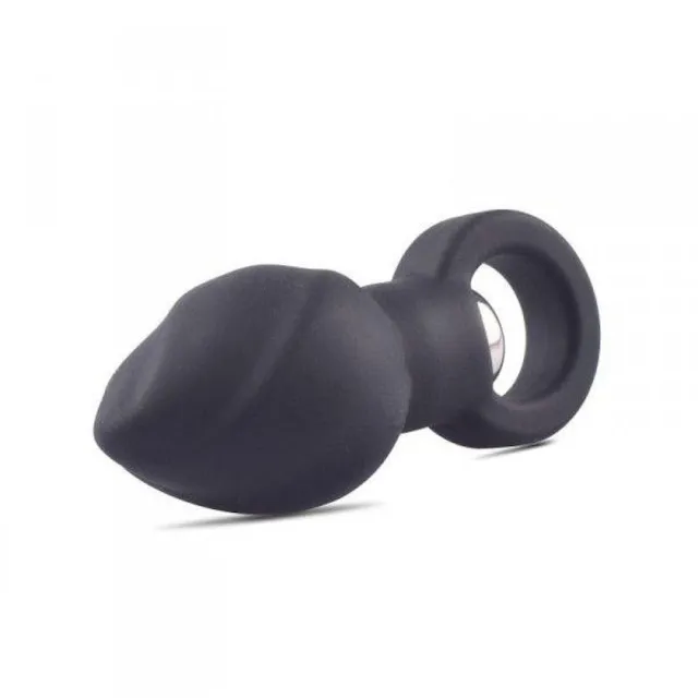Анальная пробка Toyz4lovers Anale Vibrante Helix, 8 см (черный)