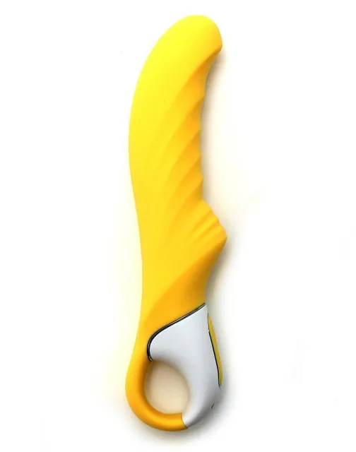 Вибратор Satisfyer Yummy Sunshine, 22.5 см (желтый)
